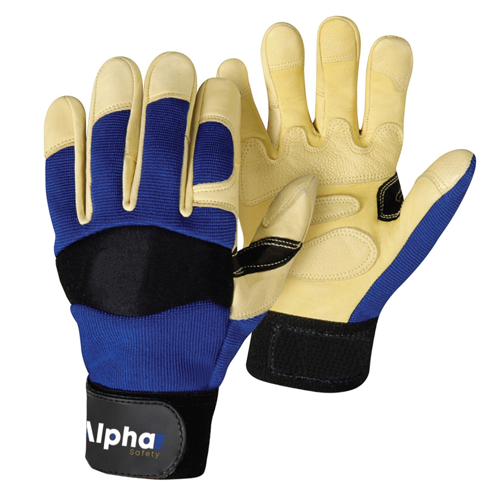 Leather Mechanic Gloves