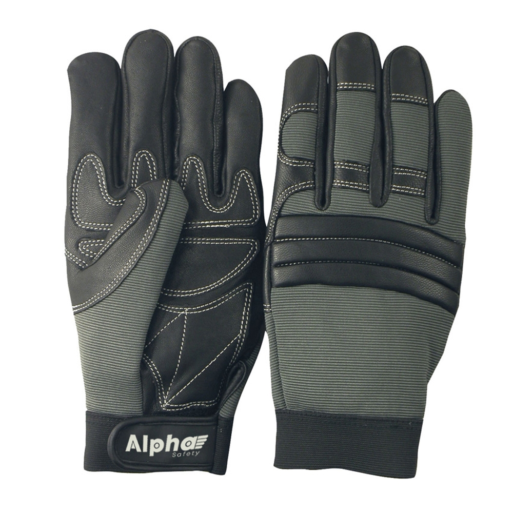 Leather Mechanic Gloves